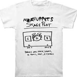 Meat Puppets Stage Plot Alt Band Graphic Fan Gift Unisex T-Shirt .